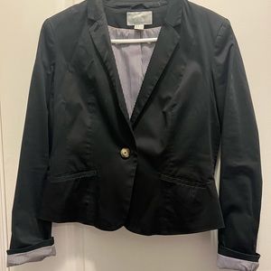 H&M blazer. Black. Size 10